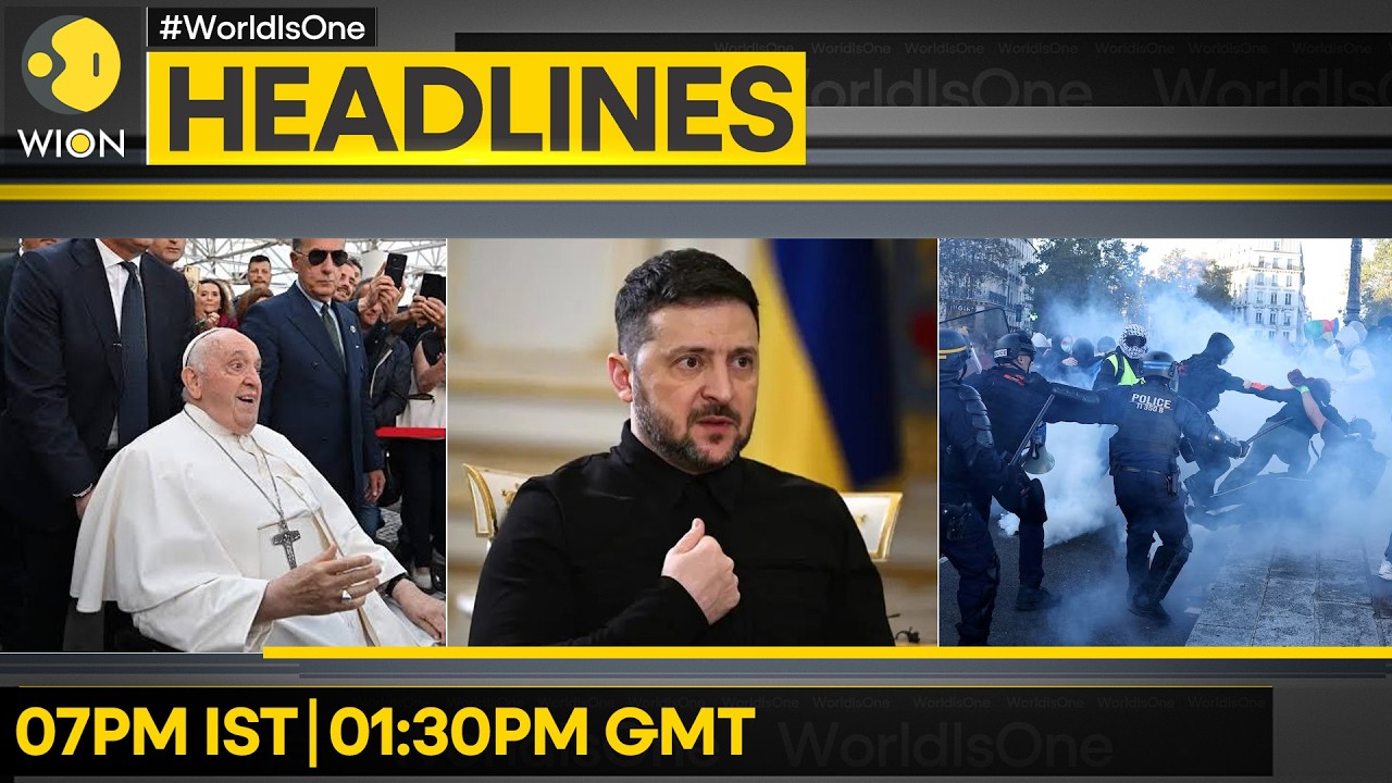 French Cops Tear Gas Protesters | 'US Move Akin To Rewarding Putin' | WION Headlines
