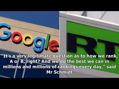 Google to 'derank' russia today and sputnik