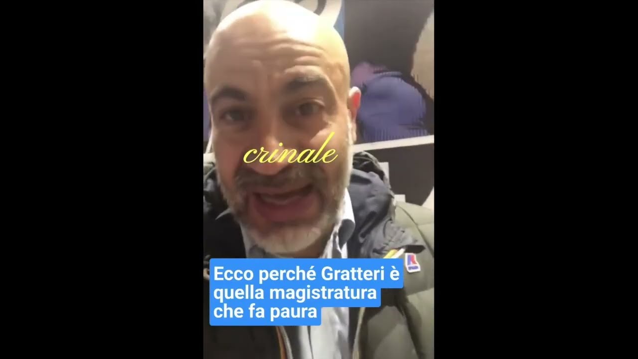PARAGONE: "LE PAROLE DI GRATTERI FANNO PAURA, CONFERMA CHE LA MAGISTRATURA FA POLITICA"