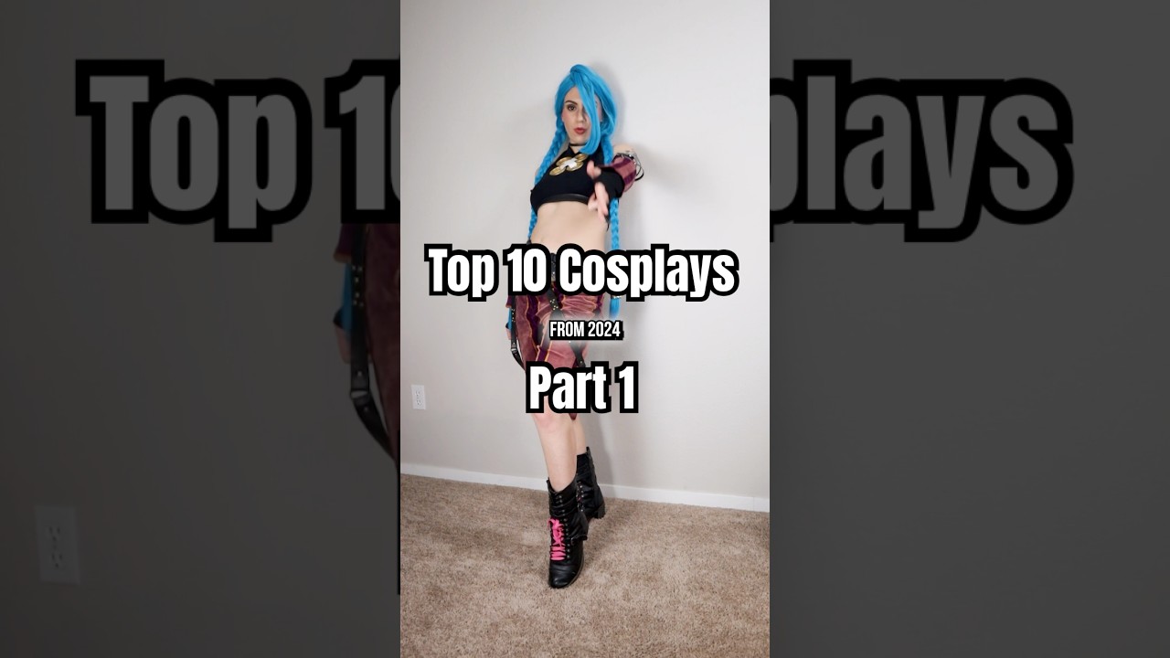 👀 guess my top 10 FAVORITE cosplays of 2024 👀 #cosplayer #halloweencostume #diycosplay
