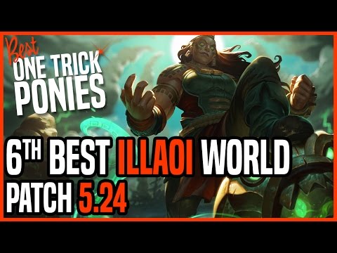 Best OTP Illaoi Top - Ranked Master EUW Patch 5.24 - 12/14/15