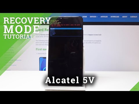 How to Use Recovery Mode on Alcatel 5V - Recovery Mode Access