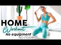 20 MIN FULL BODY HOME WORKOUT No Equipment No Noise