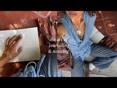 An introverts guide to journaling. The art of noticing and being present with life in CDMX.