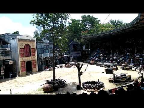 The Stunt Show at Safari World Bangkok Cowboy — Slow Prowl #shorts