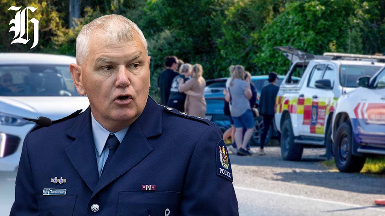 NZ Herald Live: Police speak after Sanson house fire