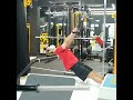 Lying cable rope row