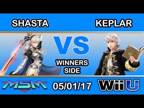MSM 95 - Shasta (Corrin) Vs. Keplar (Robin) Winners Side - Smash Wii U