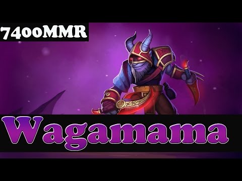 Dota 2 - Wagamama 7400 MMR Plays Riki Vol 3 - Ranked Match Gameplay!