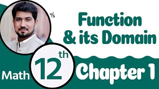 2nd Year Math solution, Ch 1 - Function & its Domain - FSc Math Book 2