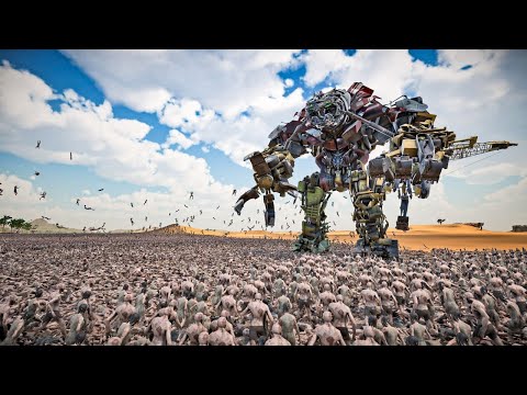 DEVASTATOR VS 1,000,000 ZOMBIES - Ultimate Epic Battle