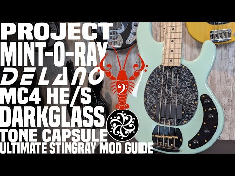 Delano MC4 & Darkglass Tone Capsule - ULTIMATE Stingray (SUB) Mod Guide - LowEndLobster Fresh Look