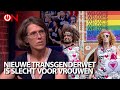 Nieuwe transgenderwet is slecht voor vrouwen