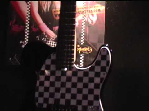 Squier Avril Lavigne Telecaster - NAMM 2010 with George's Music