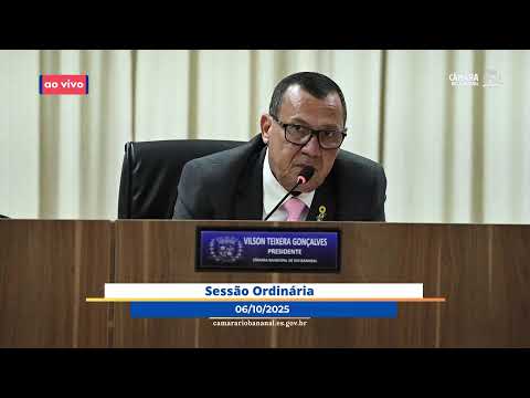 Câmara Municipal de Rio Bananal ao vivo 06/10/2025