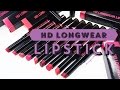 SWATCH REVIEW ECOLE HD LONGWEAR LIPSTICK WITH CC ENGSUB