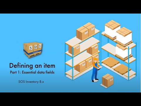 Defining an item, Part 1 Essential data fields