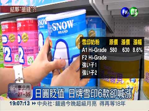成人奶粉喊漲 克寧下月起貴165元