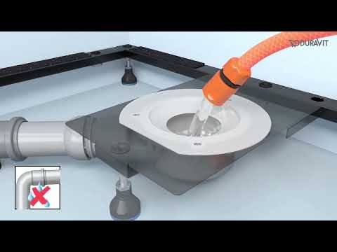 Duravit | série Tempano | instalace sprchové vaničky