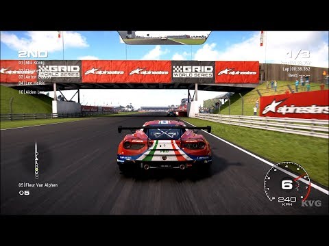 GRID (2019) - Silverstone Circuit Gameplay (PC HD) [1080p60FPS]