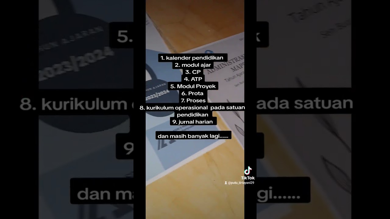 Perangkat pembelajaran kurikulum merdeka #modulajar #profilpelajarpancasila