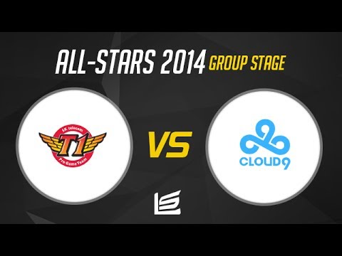 All-Star Paris 2014: SK Telecom T1 vs Cloud 9 Group Stage Highlights