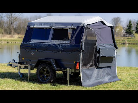 Cultmobil Klappcamper / Faltcaravan Version 2.0 TPV Böckmann Auf und Abbau ungeschnitten