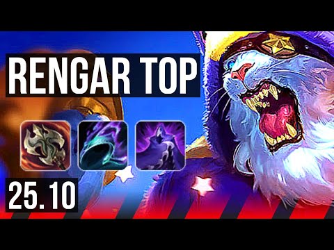 RENGAR vs URGOT (TOP) | NA Master | 25.10