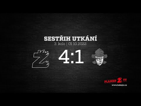 SESTŘIH | 2022/23 | 3. kolo | SKLH Žďár nad Sázavou - HC Slezan Opava 4:1 (01.10.2022)