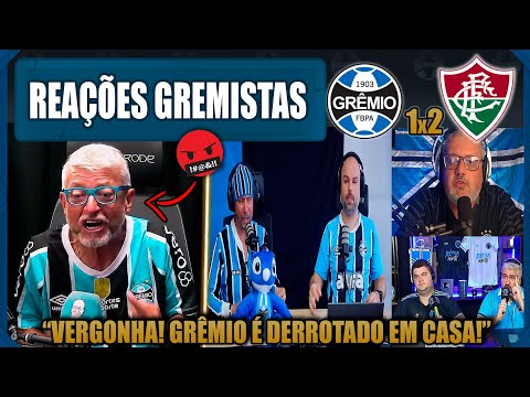 REAÇÕES GREMISTAS - GRÊMIO 1x2 FLUMINENSE - BRASILEIRÃO 2025 - VAMOS RIR DO GRÊMIO!