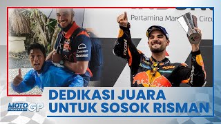 Sosok Risman, Pria yang Disebut Juara MotoGP Mandalika Miguel Oliveira Sebelum Naik Podium