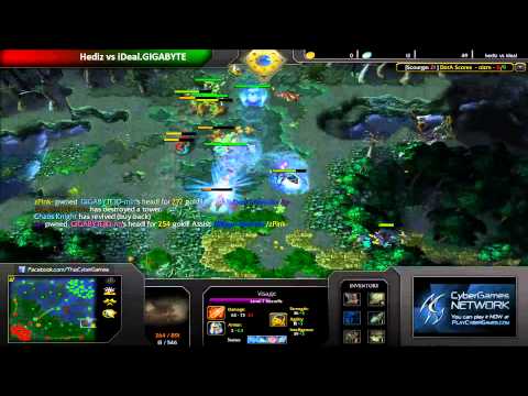 CGnetworkTV CB DotA 2013 - Hediz vs iDeal.GIGABYTE