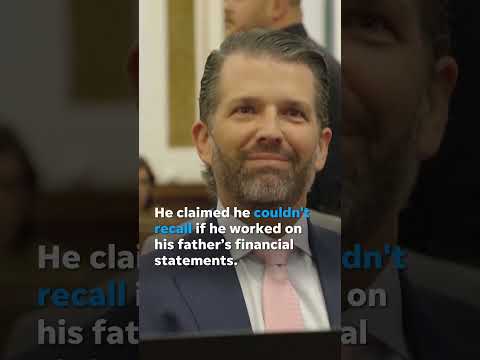 Donald Trump Jr., Eric Trump arrive in court in real estate fraud case Shorts