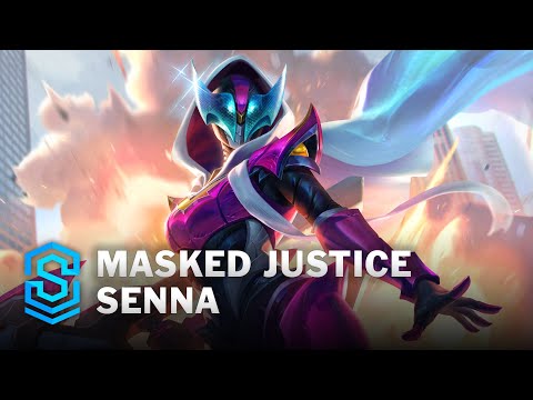 Masked Justice Senna Skin Spotlight - League of Legends