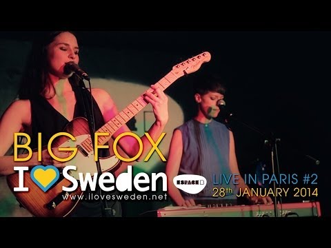 Big Fox - Girls / Now - live at Espace b @ I Love Sweden live in Paris #2