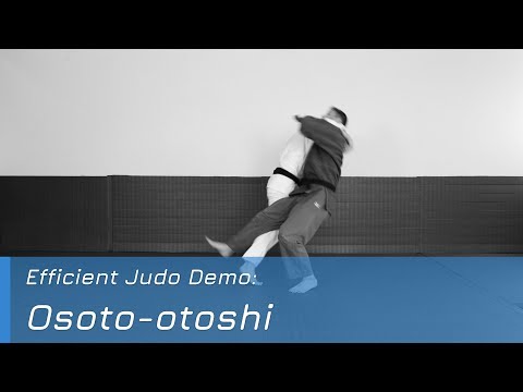 Osoto-otoshi - Demo — judo technique demonstration