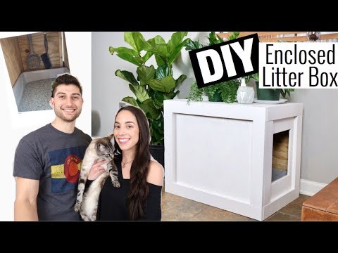 Diy Enclosed Litter Box