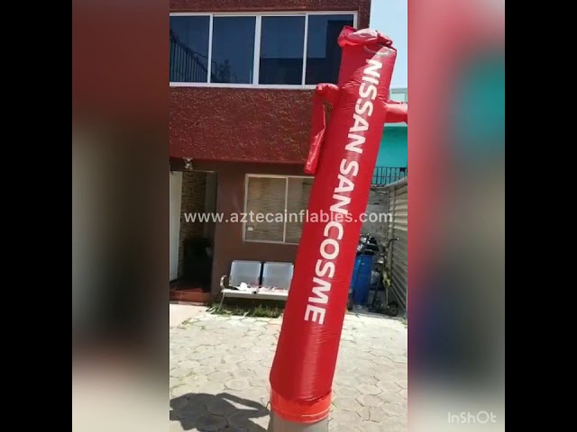 Vídeo relacionado con Tubo inflable para hombre cielo, títere bailarín, divertido chico inflable para publicidad de festivales (sin soplador) (azul, 20 pies)