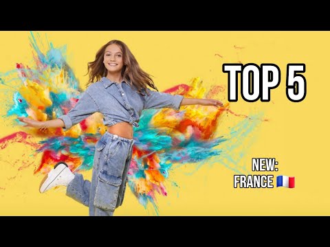 Junior Eurovision 2023 | My Top 5 ~ NEW: France 🇨🇵