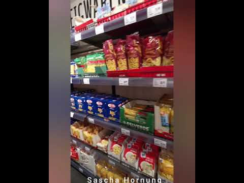 Supermarktzug in Wiesbaden