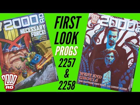 2000AD PROG 2257 & 2258 FIRST LOOK - Subscriber Unbagging - Comic Book - Full Spoilers Review