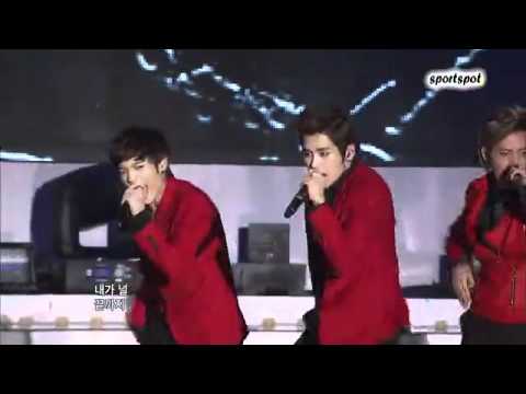 111024 INFINITE - Be Mine Live @ 2012 Yeosu World Expo Concert