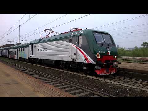 E464 475+6 piano ribassato, TAF214 Trenord - Sesto S. Giovanni - 04/06/2018