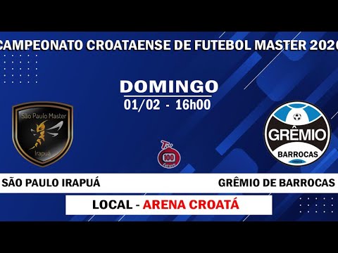 GRÊMIO DE BARROCAS X SÃO PAULO DO IRAPUÃ