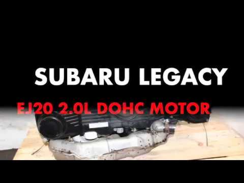 JDM SUBARU LEGACY EJ20 2.0L DOHC TURBO ENGINE: video still
