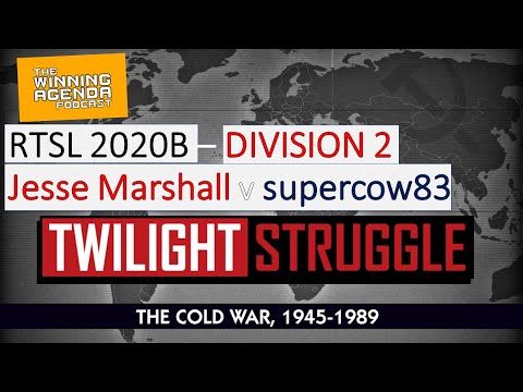 Twilight Struggle - RTSL 2020-B - Jesse Marshall v Supercow83