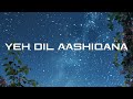 Yeh Dil Aashiqana Lyrics Alka Yagnik Kumar Sanu
