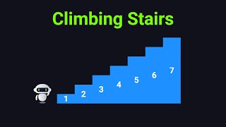 YouTube video 'Climbing Stairs - LeetCode 70 - Python - Visually Explained'