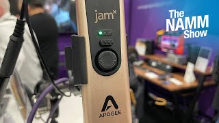 Video thumbnail for Apogee New Instrument Interface Jam X – NAMM 2023 by Sweetwater