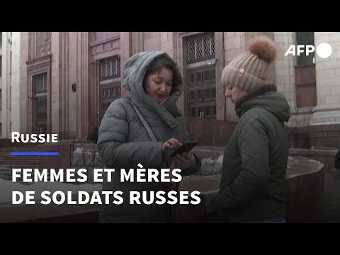 En Russie, des femmes et mères de soldats russes à la recherche de réponses | AFP
